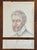 Paper Mid 20th Century Old Master Artwork Drawings Portrait Sketches, Set of Four For Sale - Image 7 of 7