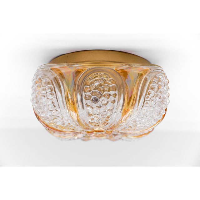 1960s Bubble Glass Flush Mounts, Limburg, 1960s, Set of 2 For Sale - Image 5 of 18