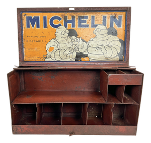 French First Aid Tool Box from Michelin, 1940s