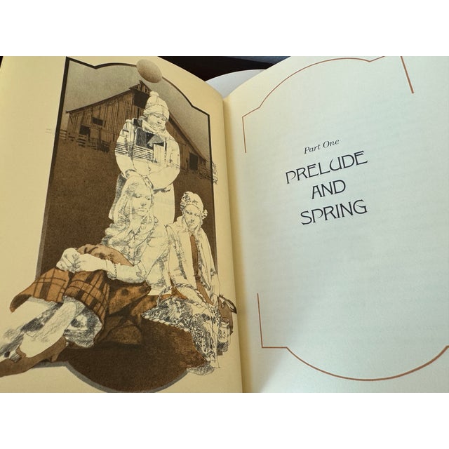Now in November 1935 Pulitzer Prize Winner, Vintage 1976, Leatherbound Josephine Johnson For Sale In San Diego - Image 6 of 9