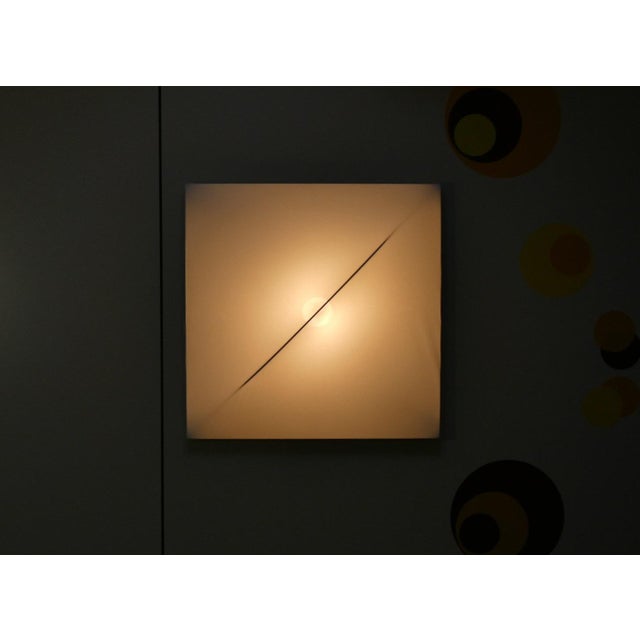 Metal Saori Q1 Wall Lamp by Kazuhide Takahama for Sirrah, 1970s For Sale - Image 7 of 14