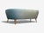 Danish Modern, Corner Sofa, Fabric, Wood, Denmark, 1950s For Sale - Image 11 of 12