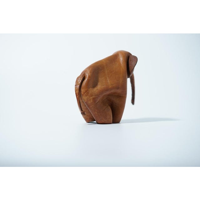 1960s Mid-Century Modern Leather Elephant from Deru, 1960s For Sale - Image 5 of 14
