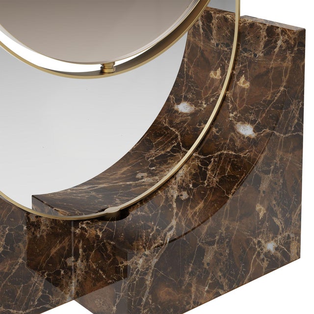 Hidden Floor Mirror by Porus Studio, in New conditions. Designed from 2000 Signed by Maker