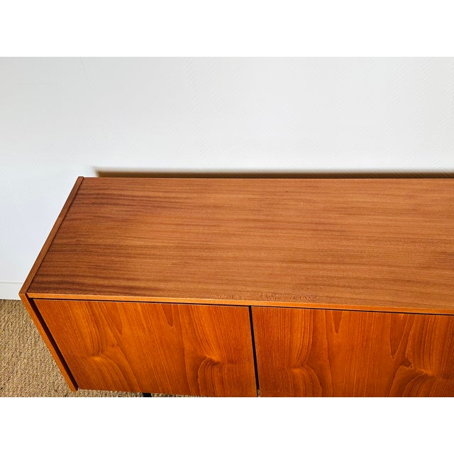 1960s Minimalist Scandinavian Teak Sideboard, 1960s For Sale - Image 5 of 15