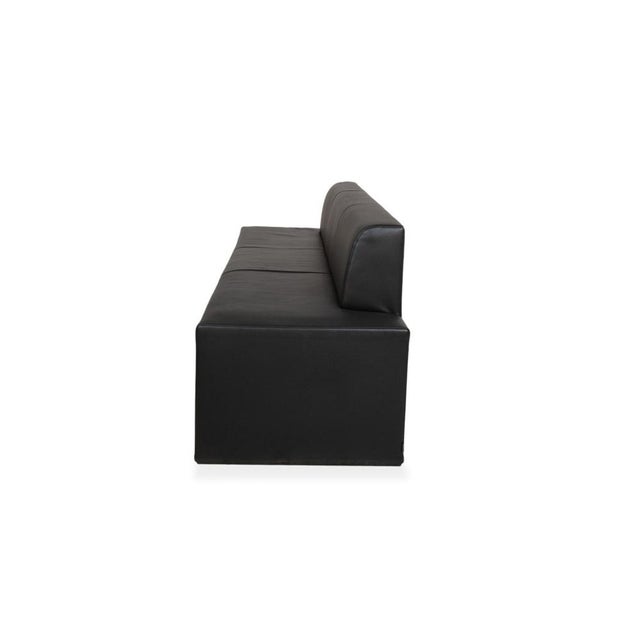 Together Bench in Black Leather from Walter Knoll / Wilhelm Knoll For Sale - Image 9 of 10