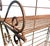 1940s Vintage Rustic Wrought Iron 4 Shelf Bakers Rack For Sale - Image 5 of 8