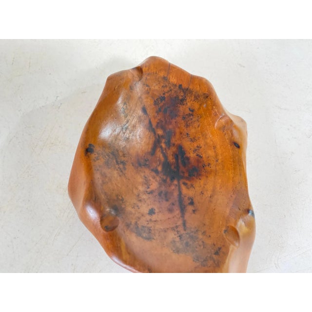 Wood Brutalist Wood Ashtray or Centrepiece, 1960 For Sale - Image 7 of 9