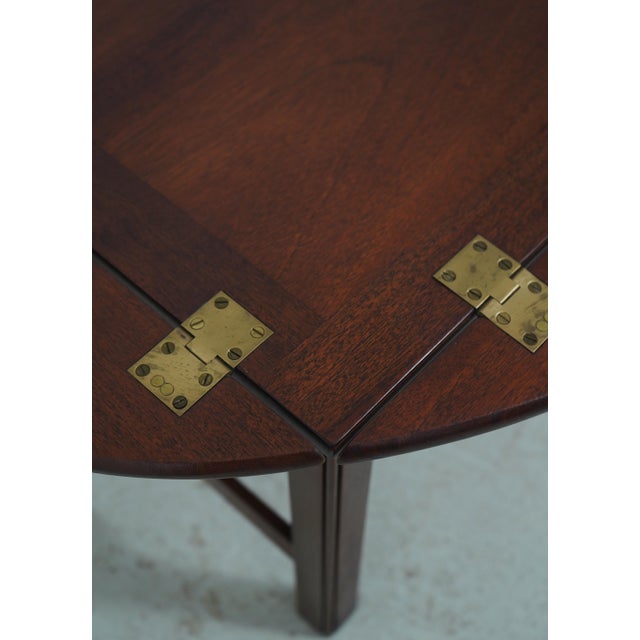Vintage Mahogany Butler’s Tray Coffee Cocktail Table For Sale - Image 10 of 16