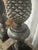 Pair of Vintage Metal Pineapple Table Lamps – Ornate Neoclassical Style For Sale In Los Angeles - Image 6 of 9