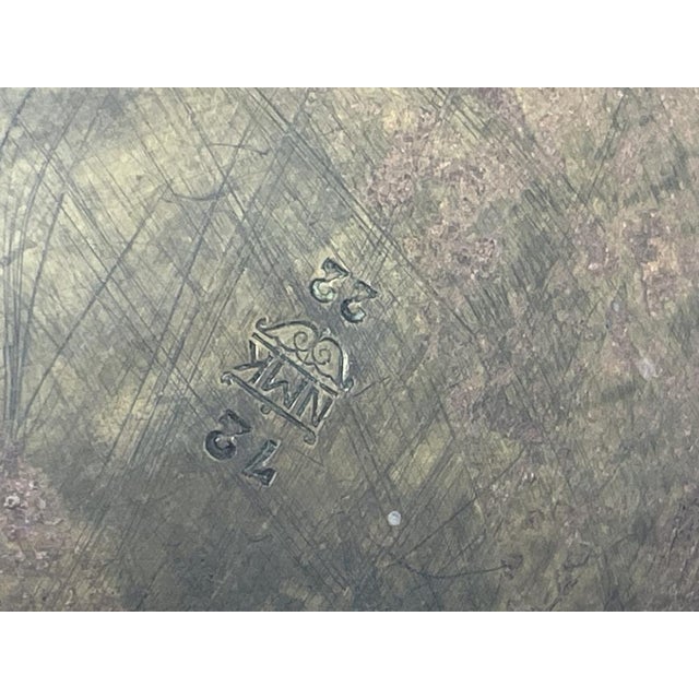 Metal Large Vintage Brass Jug For Sale - Image 7 of 12