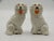 Late 19th Century Antique English Staffordshire Dogs With Baskets, a Pair For Sale - Image 5 of 9