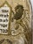 Figurative Rare Antique Hand Embroidered Judaica Jewish Memorial Torah Mantel Scroll Cover For Sale - Image 3 of 10