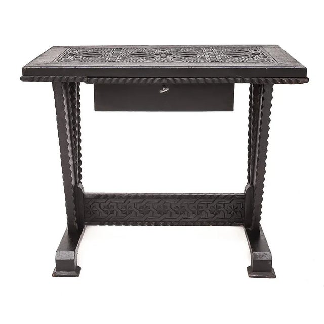 Spanish Side Table, 1960s For Sale - Image 9 of 11