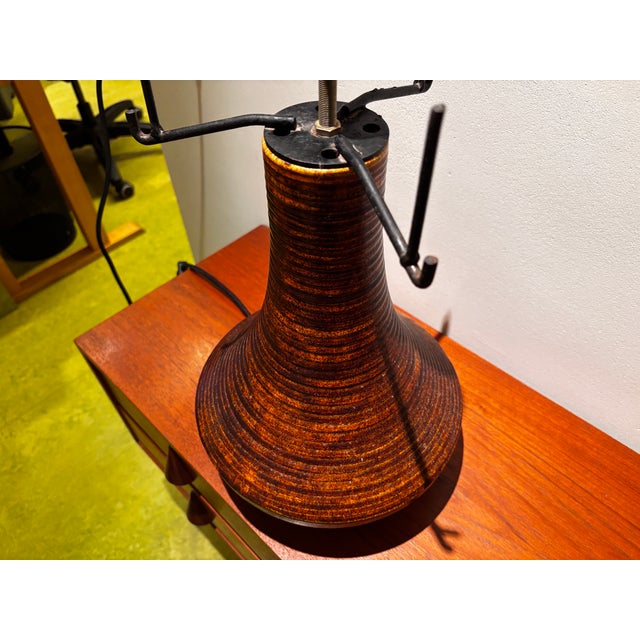 Large Brutalist Lamp from Accolay, France, 1960 For Sale - Image 13 of 17