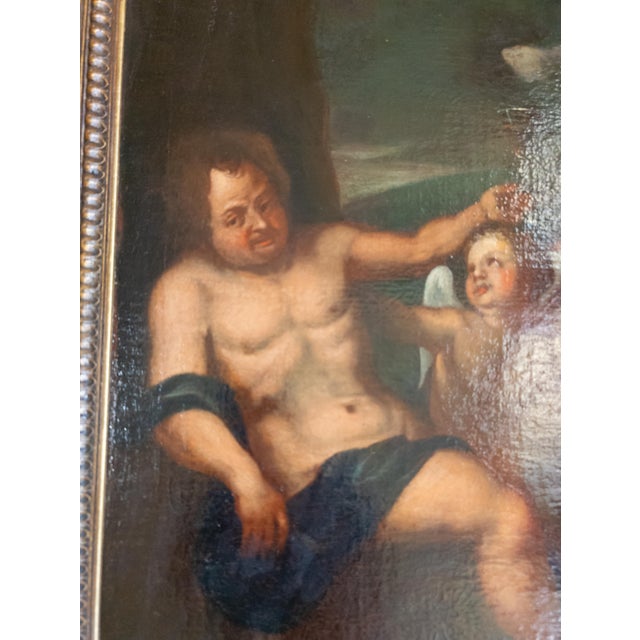 18th Century Baroque Old Master Painting of Bacchus Grotto Scene Attributed to Petr Brandl For Sale - Image 11 of 18