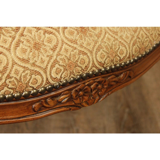 French Louis XV Style Pair of Fauteuil Armchairs For Sale - Image 13 of 18