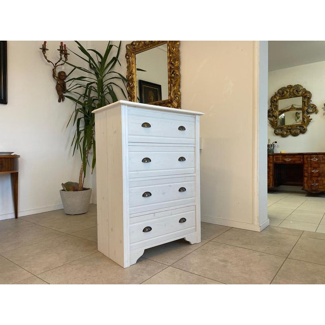 Farm Chest of Drawers in Spruce For Sale - Image 10 of 11