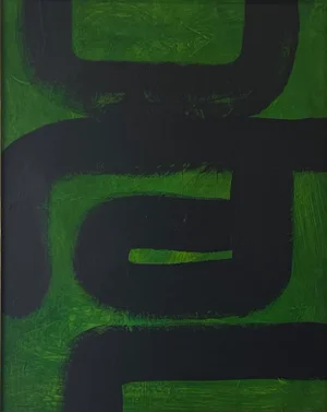 Gin No 1 by Murray Duncan - Original Abstract Mixed-Media Painting