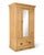 Beige Victorian Pine Hall Cupboard or Wardrobe with Mirror, 1900s For Sale - Image 8 of 8