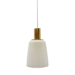 Mid-Century Modern Glass Pendant Lamp from Limburg, Germany, 1960s For Sale