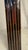 19thC Mid-Century Modern Italian "Tessuto" Slender Ribbed Stoneware Vase — 19" For Sale In Dallas - Image 6 of 12