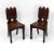 English Regency Gothic Revival Oak Hall Chairs, 1830s, Set of 2 For Sale - Image 4 of 18