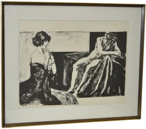 Vintage Lithograph by Gerald Gooch C. 1965