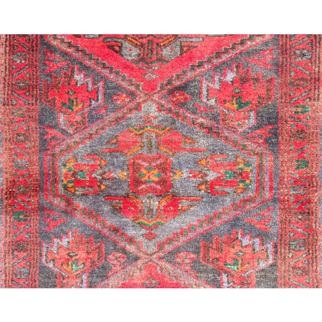 Mid-20th Century Persian Mazleghan Rug For Sale - Image 9 of 15