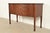 English Kittinger Federal Inlaid Mahogany Serpentine Front Sideboard Credenza For Sale - Image 3 of 16