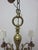 Vintage Brass Quality Williamsburg Federal Hanging Chandelier For Sale In Philadelphia - Image 6 of 11