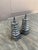Chinoiserie 1970s Silverplate Godinger Chinoiserie Pagoda Salt and Pepper Shakers For Sale - Image 3 of 7