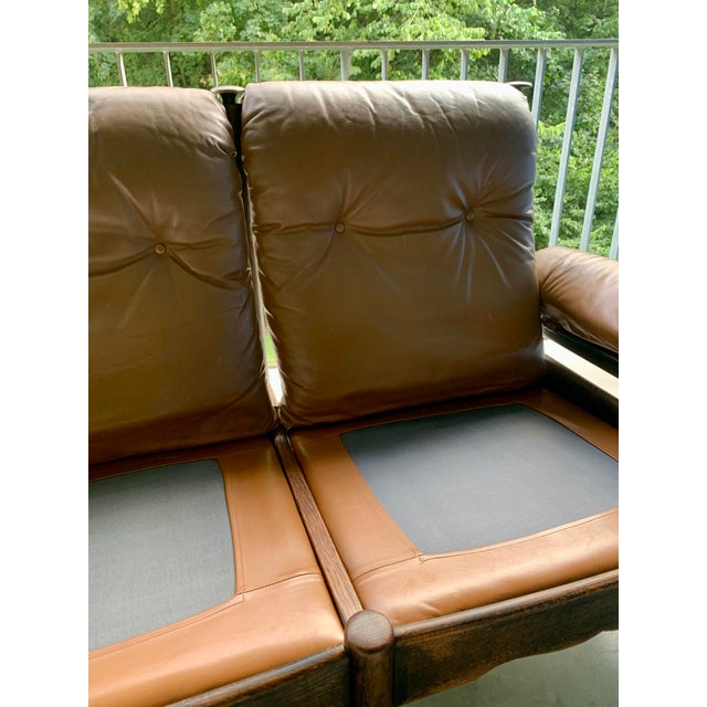 Wood Mid-Century Brutalist Sofa in the style of Sergio Rodrigues, 1960s For Sale - Image 7 of 18