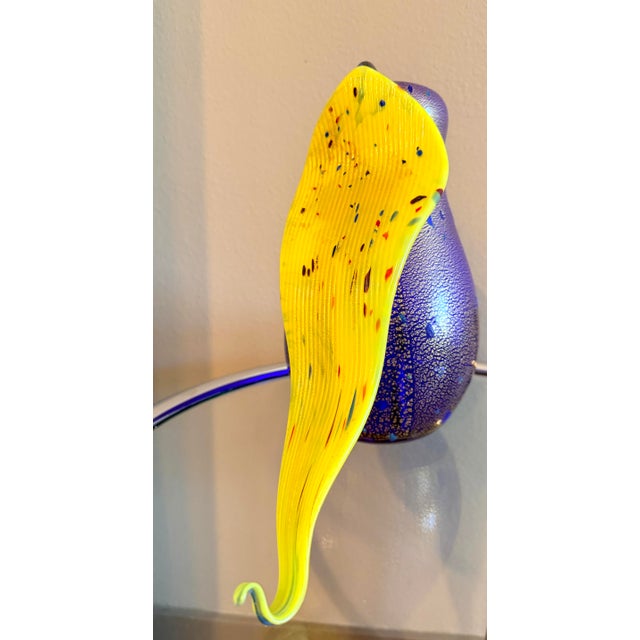 2000 - 2009 Dale Chihuly Vase – Philodendron Ikebana 02 Pp, 2002 Hand-Blown Glass For Sale - Image 5 of 13