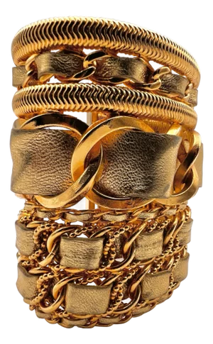 Chanel 1980 Massive Cuff Paris