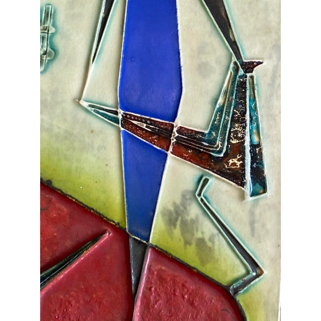 1950s Wall Relief by Helmut Friedrich Schäffenacker, 1950s For Sale - Image 5 of 11