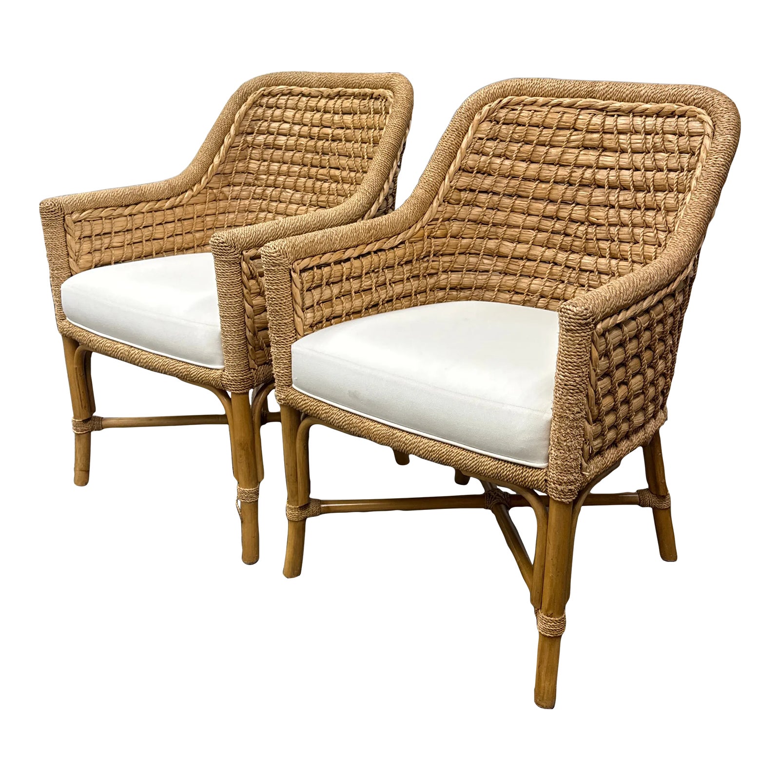 Palecek Rattan Chairs
