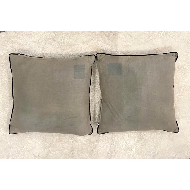Alexander McQueen Hummingbird Cushions by the Rug Company- Set of 2 For Sale In Palm Springs - Image 6 of 6