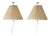 Model 203 Wall Lights by Henning Seidelin for Le Klint, Denmark, 1960s, Set of 2 For Sale