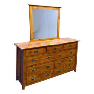 Mission 9 Drawer Dresser - Michael's Cherry (Mc-A) For Sale