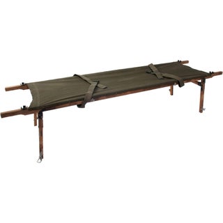 Vintage Army Gurney For Sale