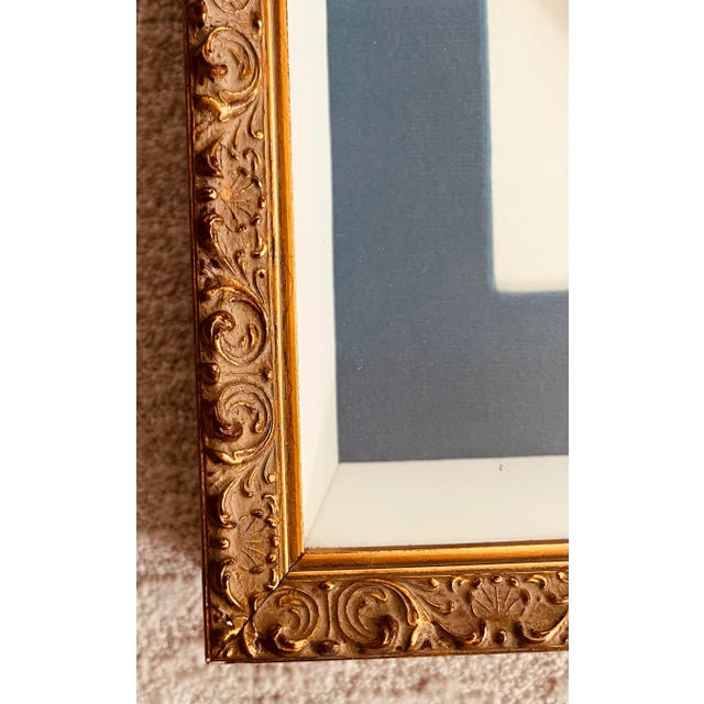 Mid 20th Century Large Plates in Shadow Boxes - Set of 2 For Sale - Image 4 of 8