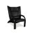 Modern Spot 698 Armchair in Black Leather from WK Wohnen For Sale - Image 3 of 17