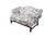 Traditional Chippendale-style camelback loveseat settee by Earl's of High Point showcases classic American furniture...