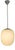 Vintage School Lamp with White Frosted Glass Shade, 1950s For Sale