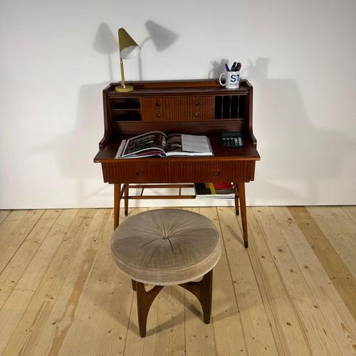 Scandinavian Secretary Desk from Ab Bröderna Gustafssons For Sale - Image 4 of 13