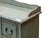 Distressed Pale Blue Curved Legs 6 Drawers Dresser Credenza Side Table For Sale - Image 11 of 16
