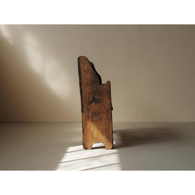 Wood Farm Bench, Ardèche, France, 19th Century For Sale - Image 14 of 17