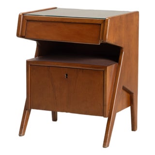 Mid-Century Wooden Nightstand, 1960s For Sale