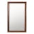 1960s Swedish Ota Rosewood Wall Mirror For Sale